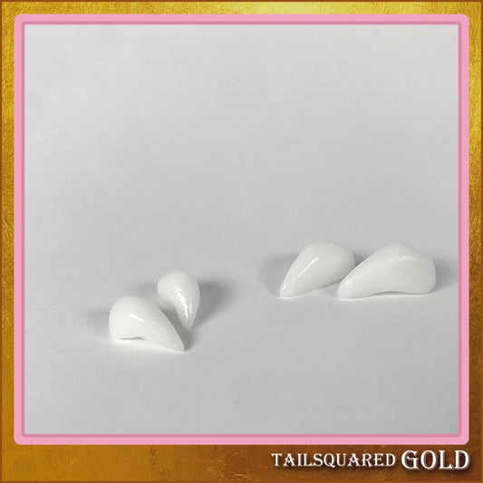Plastic Teeth for Therian Masks - Handmade