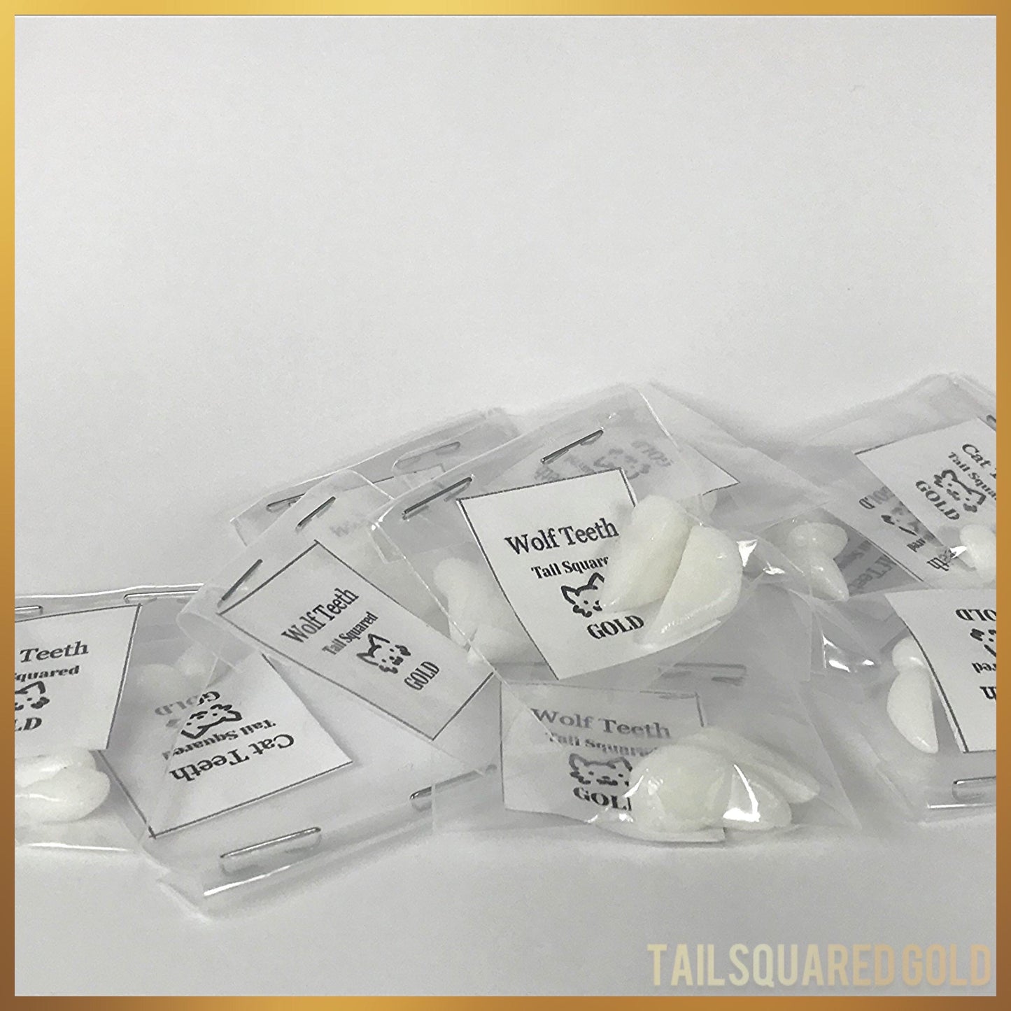 Plastic Teeth for Therian Masks - Handmade