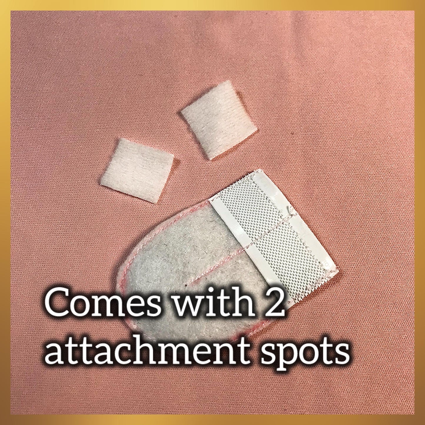 Paintable Velcro Tongue - 2x3” Big Canine