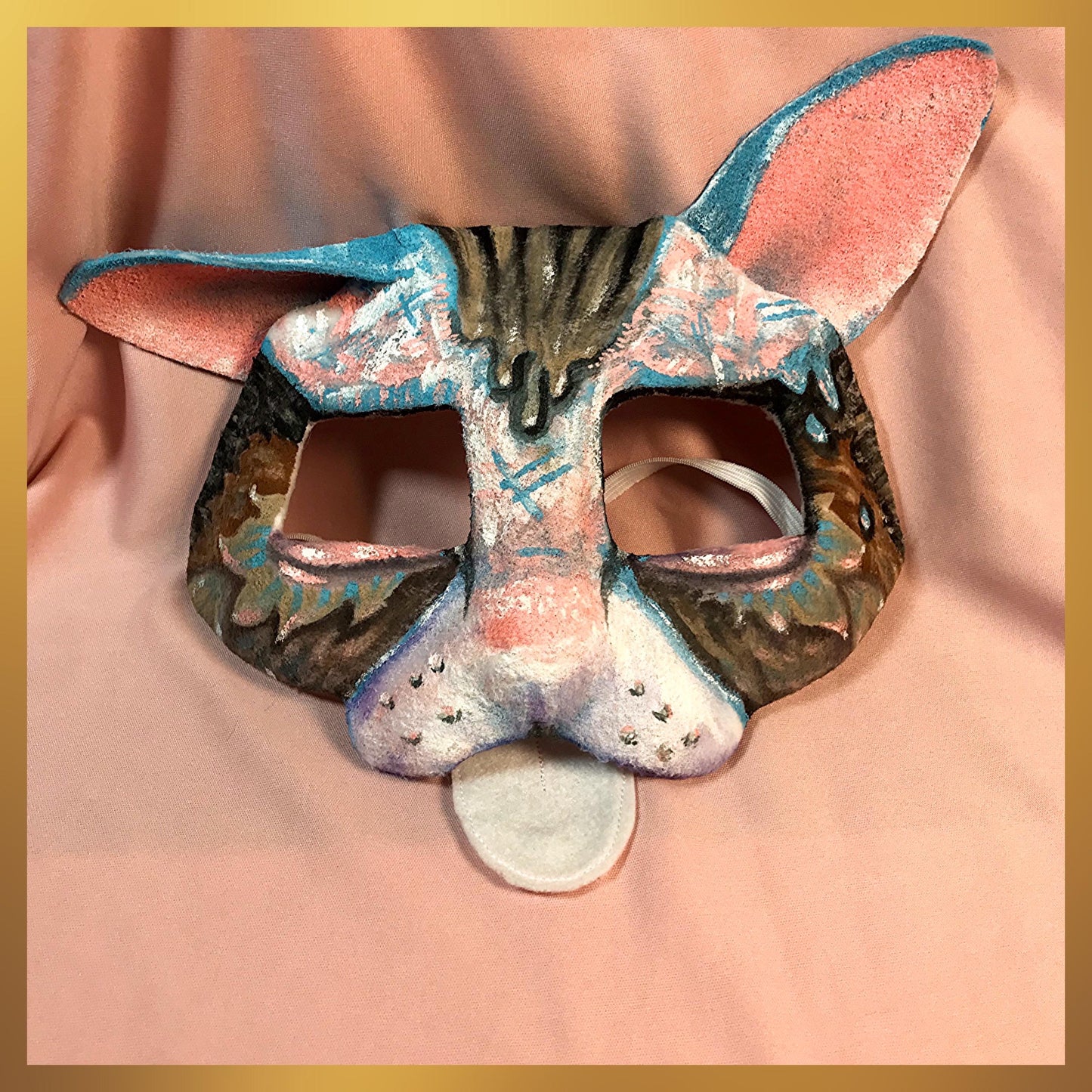 Paintable Velcro Tongue - 2x3” Big Canine